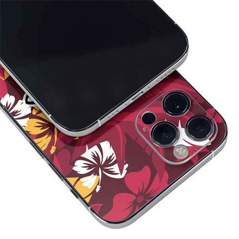 NFL Kansas City Chiefs Tropical Print iPhone 12 Pro Skin